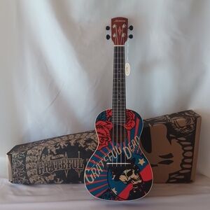 Alvarez GDU26C Grateful Dead Limited Edition Fillmore Ukulele NEW In Box